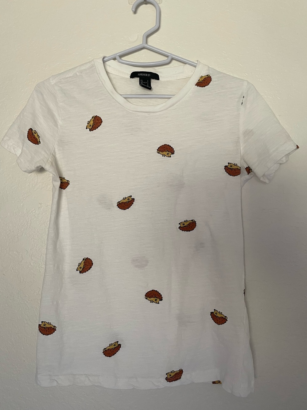 Hedgehog print tee